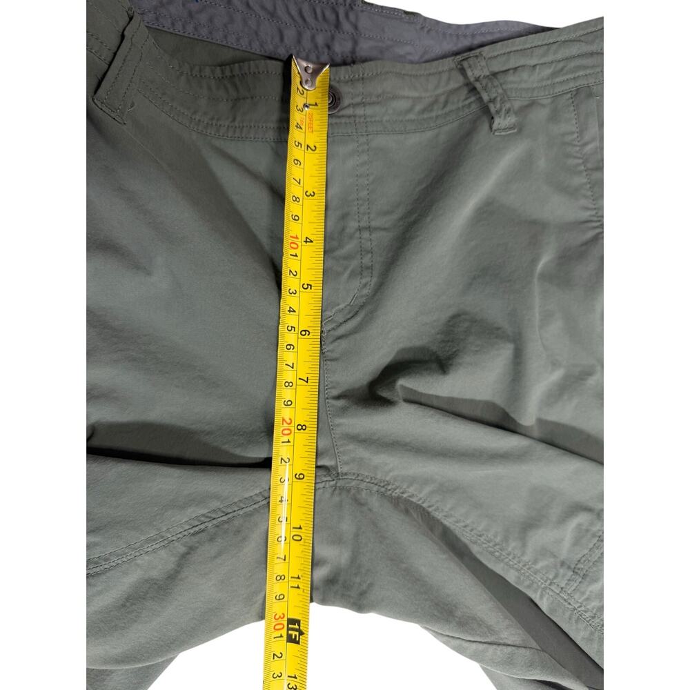 KÜHL Spire Shorts Women’s Olive Green Hiking Outdoor Cargo Pockets Size 12 - Picture 10 of 11